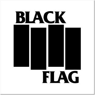 Black Flag Logo Posters and Art